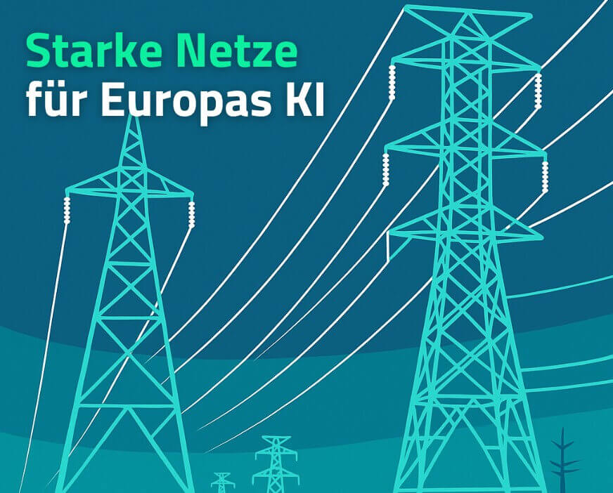 KI Energieverbrauch wächst – Europas KI-Zukunft hängt am Stromnetz